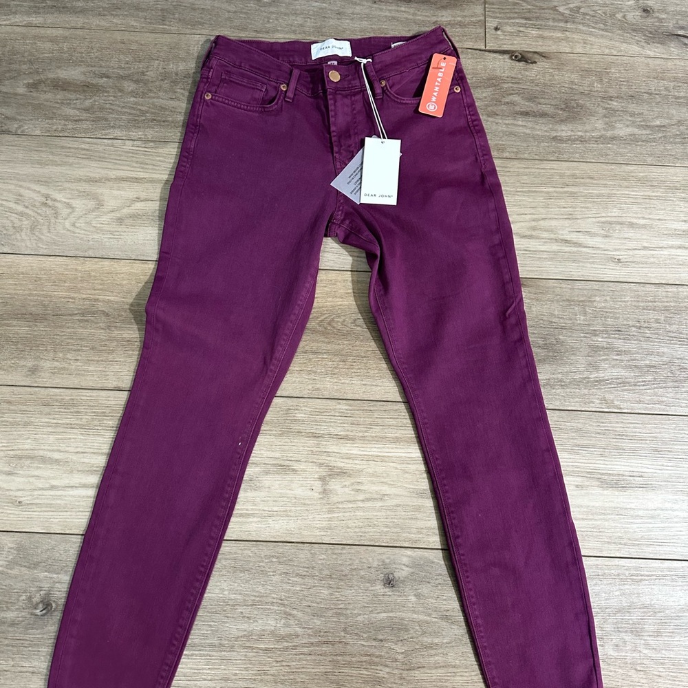 Women's Purple Jeans
